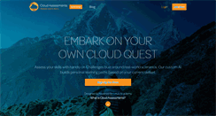 Desktop Screenshot of cloudassessments.com